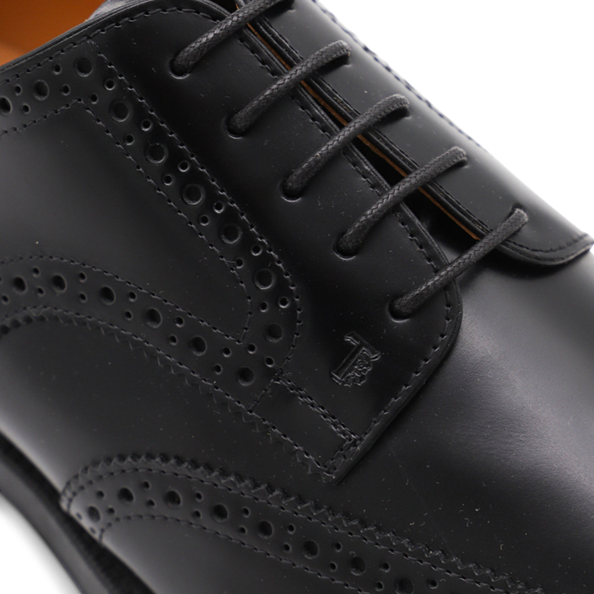 Black Leather Lace Up Shoes