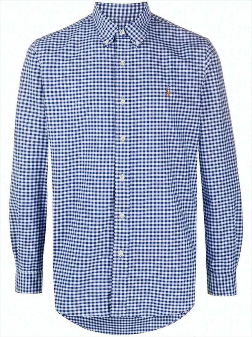 Classic Gingham Check Long-Sleeve Shirt