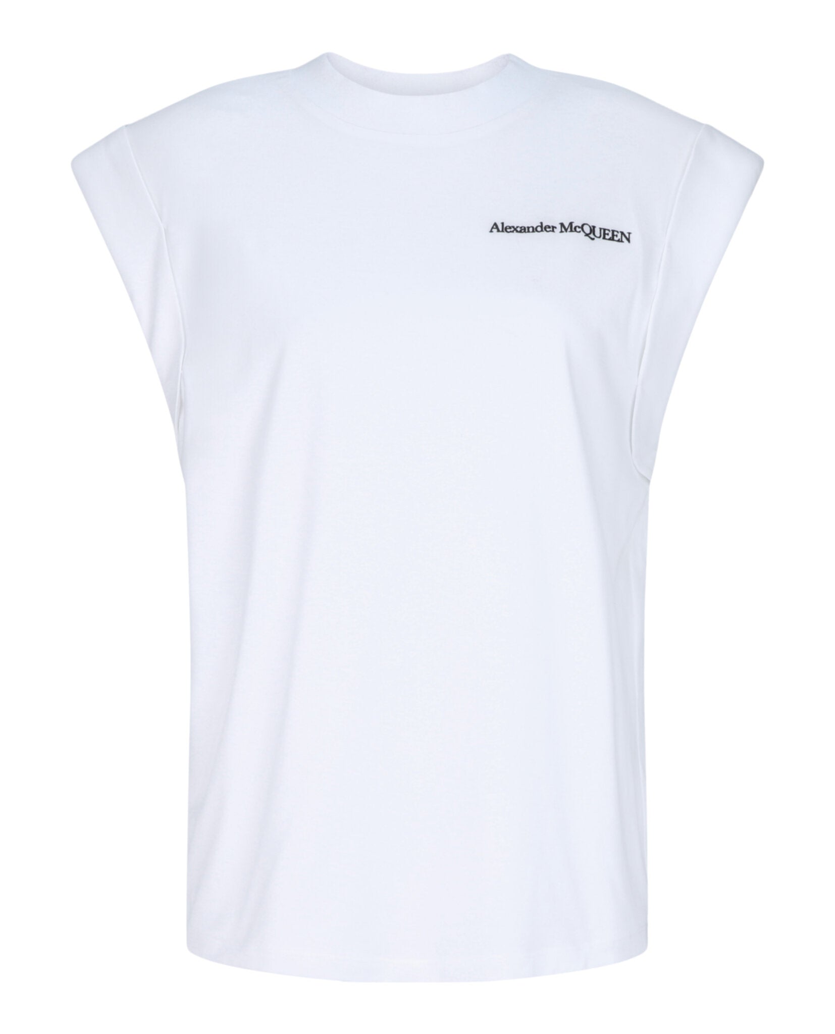 Logo Embroidered Cotton T-Shirt