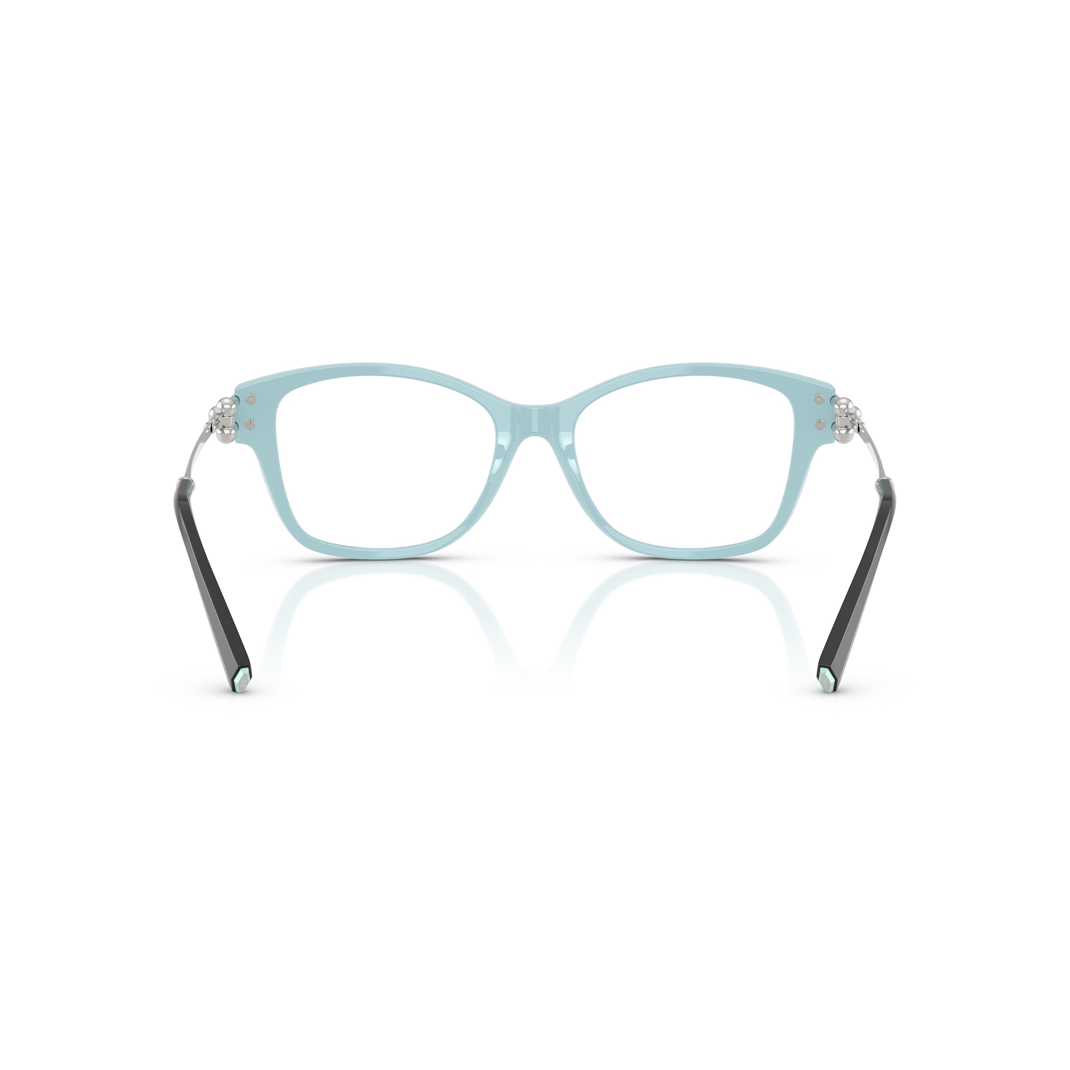 0tf2266 Dual-Tone Rectangular Acetate Eyeglasses