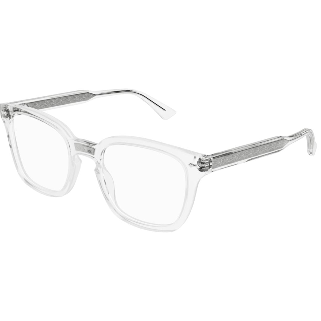 Gg0184o Square Transparent Acetate Eyeglasses
