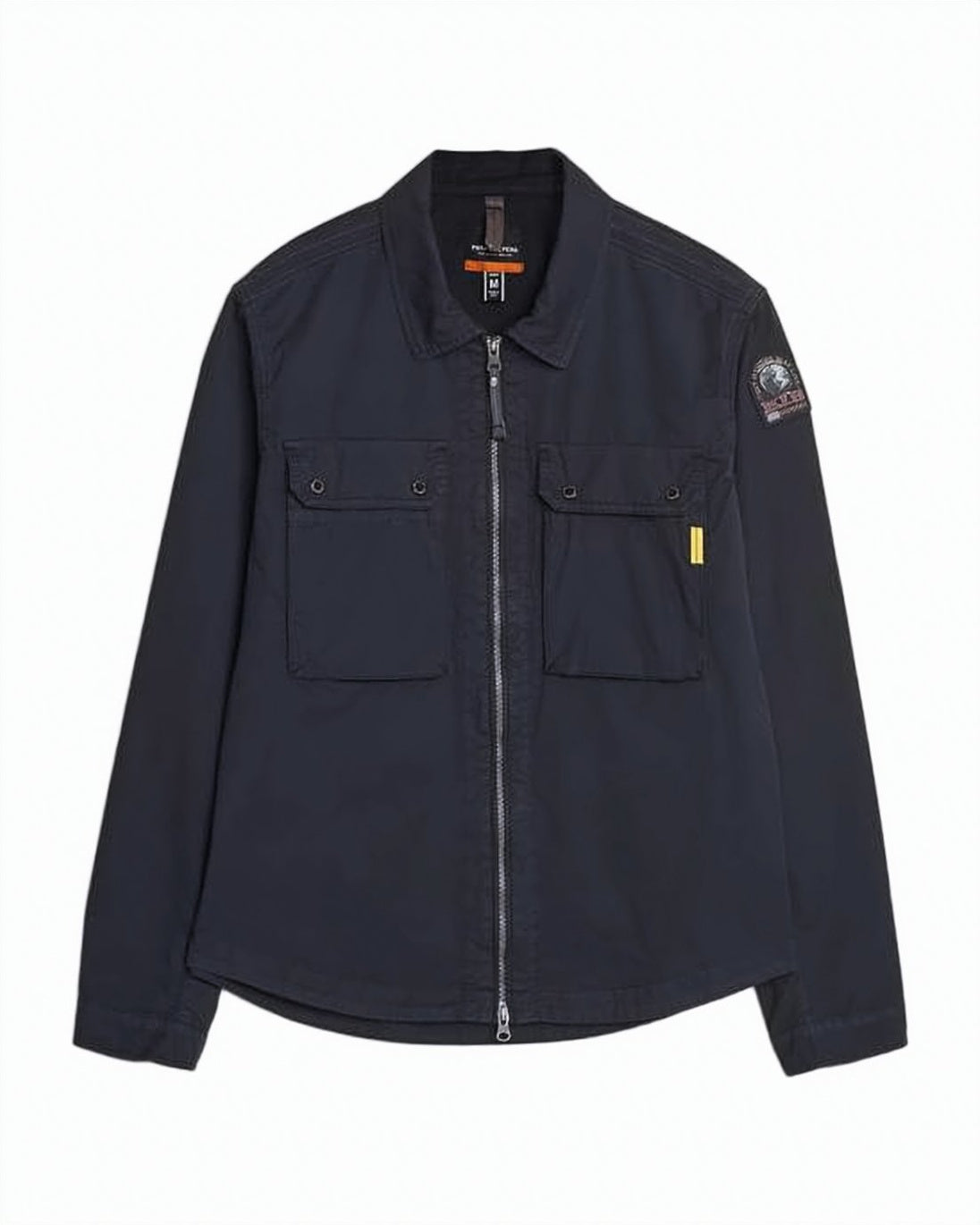 Long-Sleeve Casual Shirt with Structured Collar