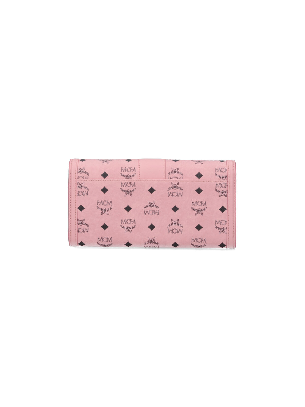Tracy Chain Wallet In Pink "Visetos" Leather