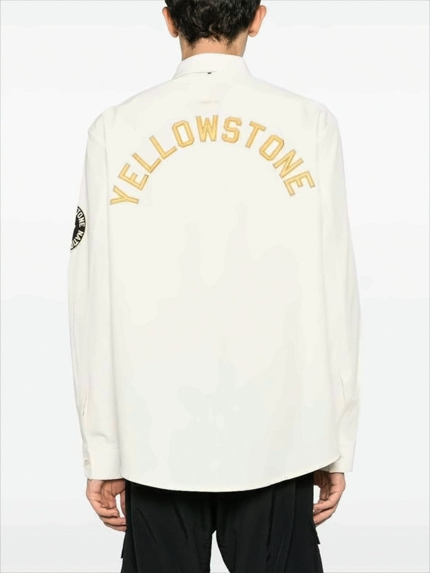 Long-Sleeve Casual Shirt with Graphic Print