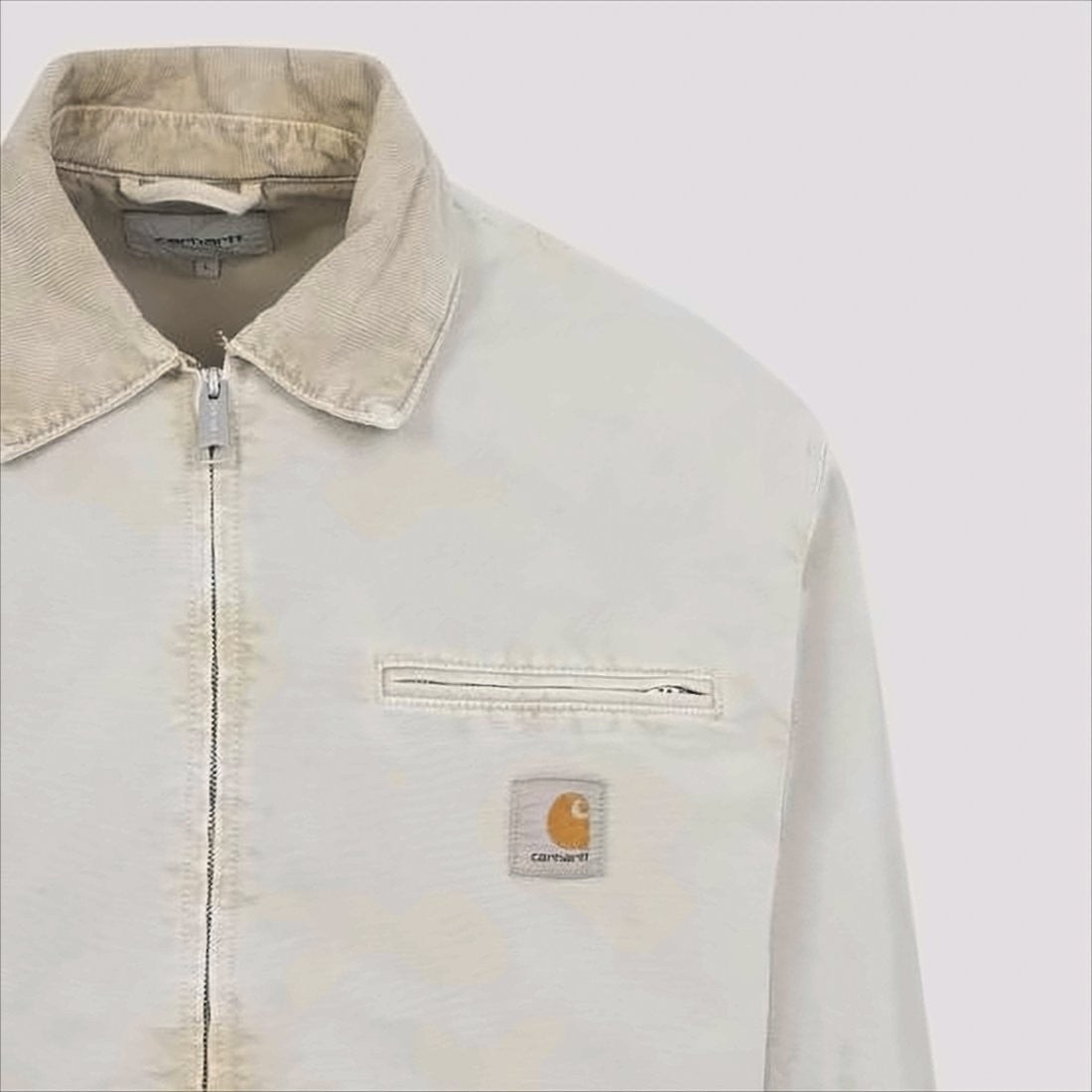 Zip-Up Jacket With Vintage-Inspired Aesthetic And Utilitarian Design