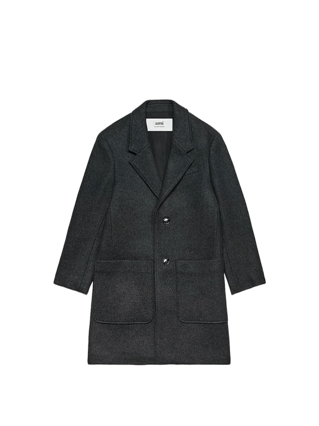 Notched Lapel Tailored Ami Coat