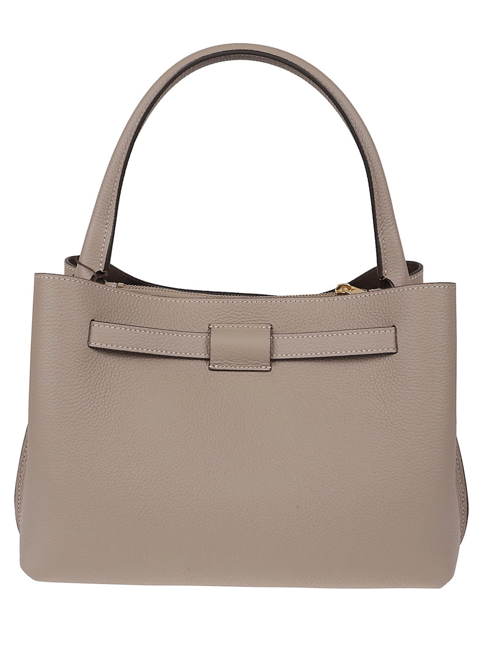 Textured Leather Handbag
