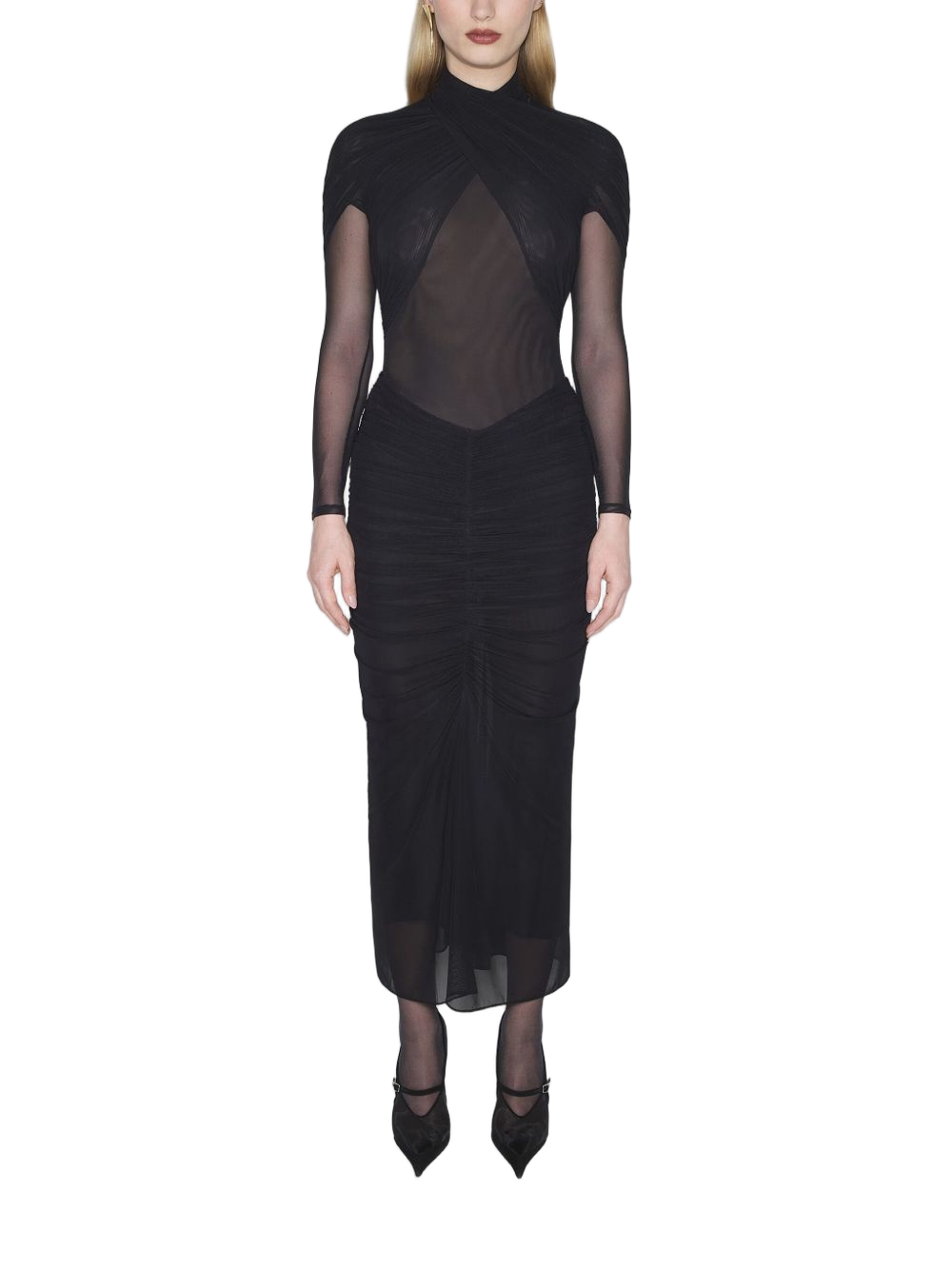 High Neck Dress
