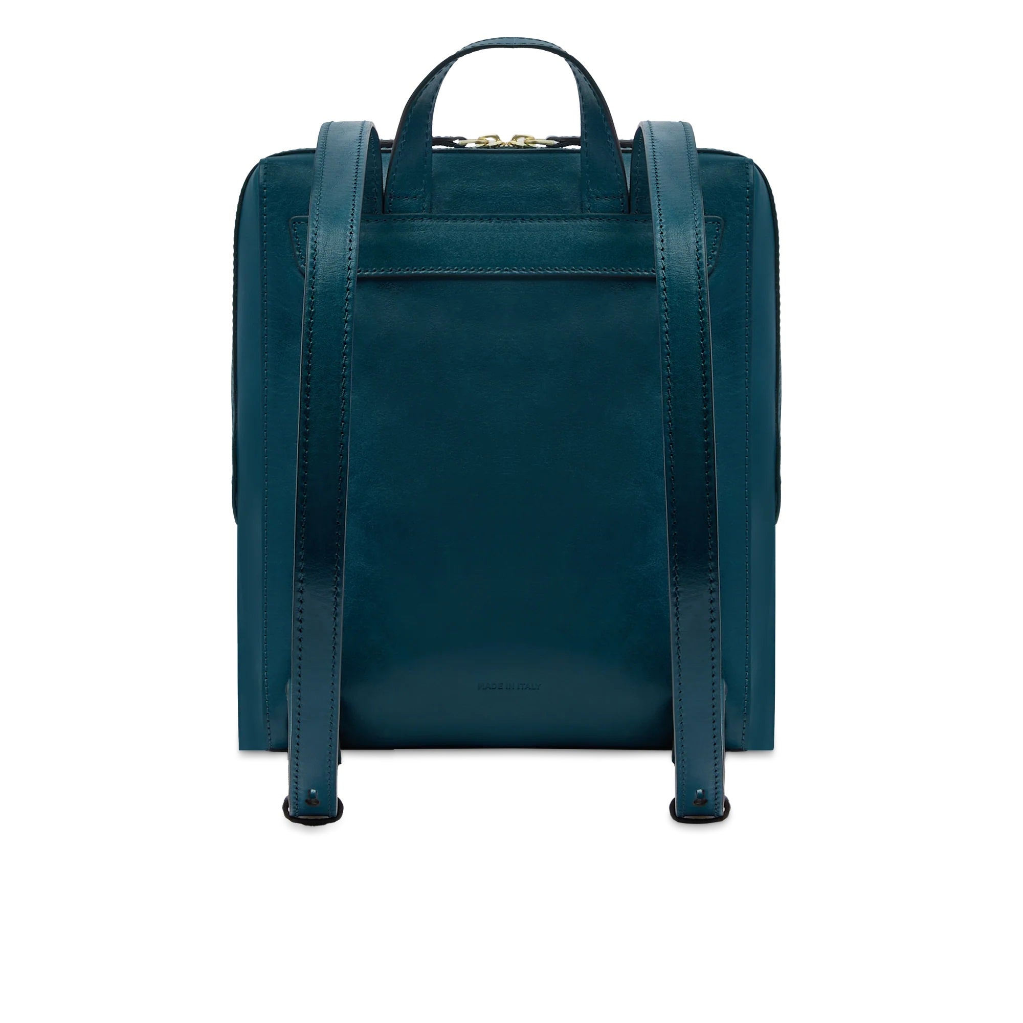 Blue Backpack with Zip Closure