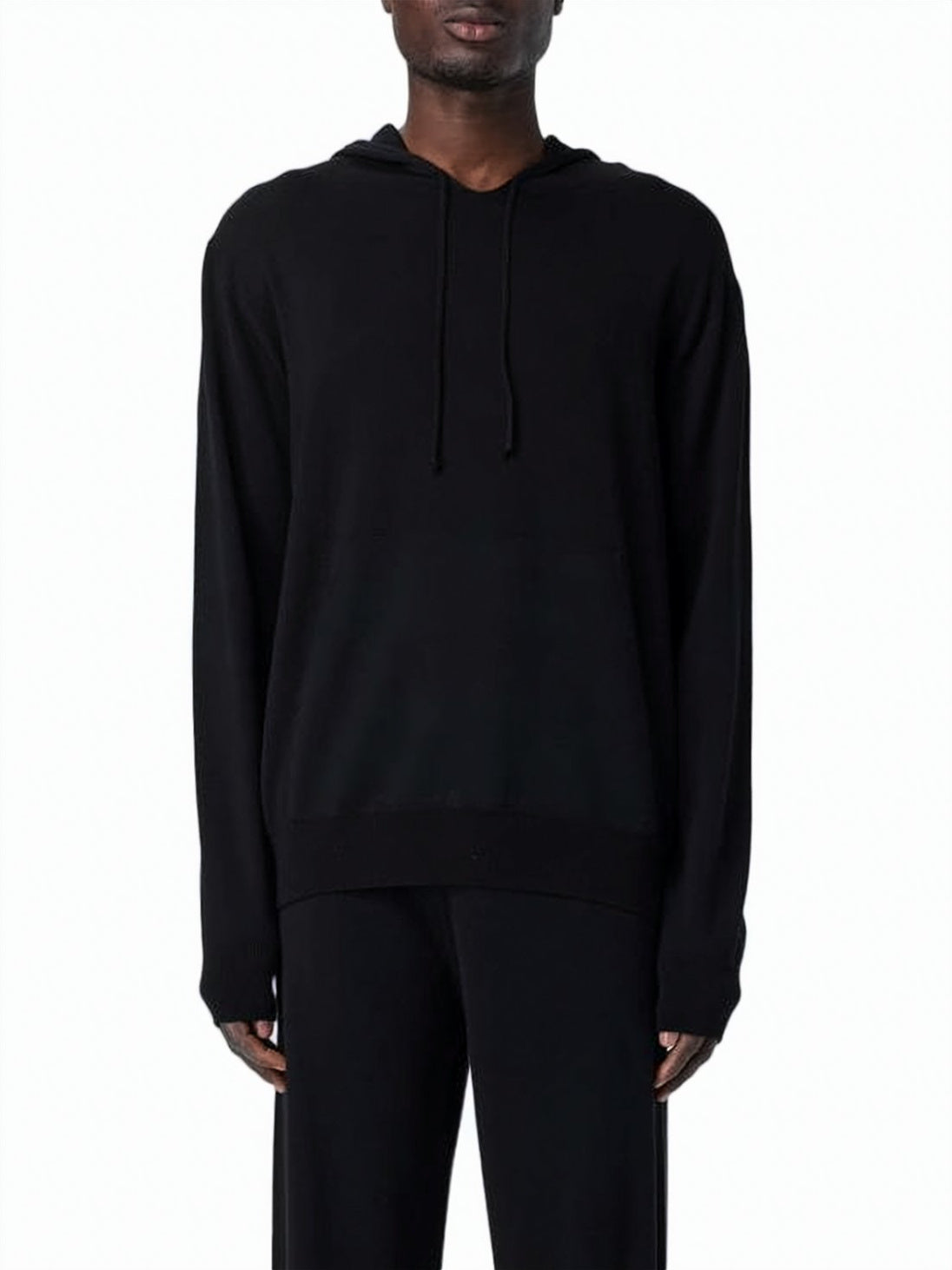 Long-Sleeve Hoodie with Drawstring