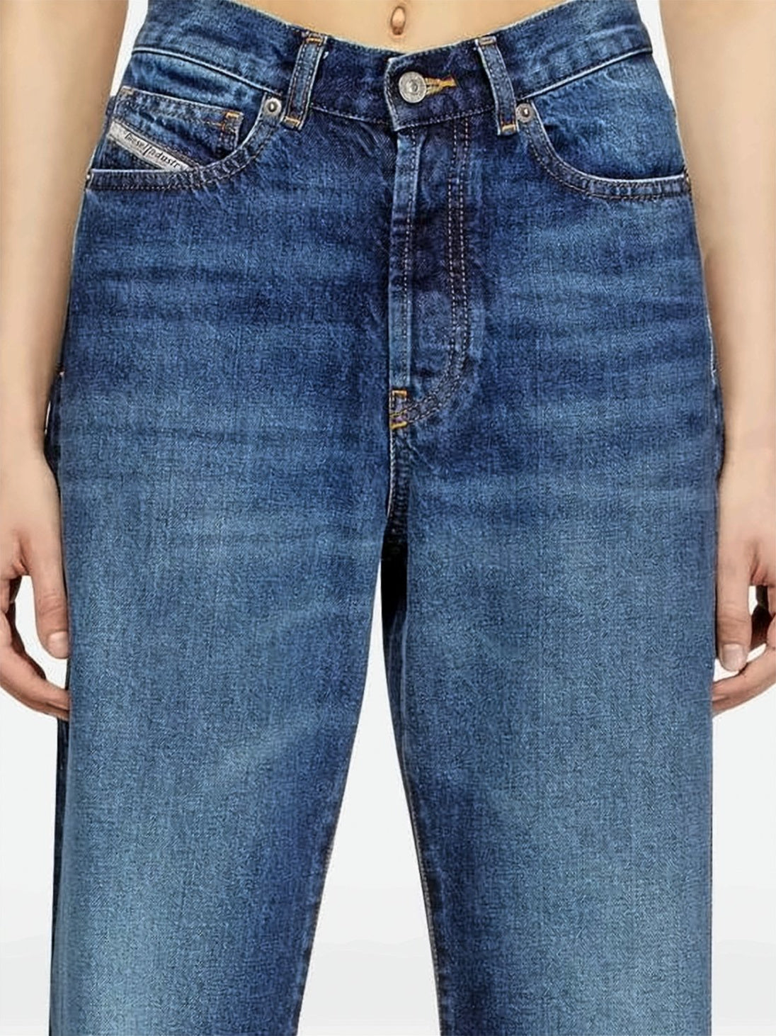 Classic Five-Pocket Denim Pants