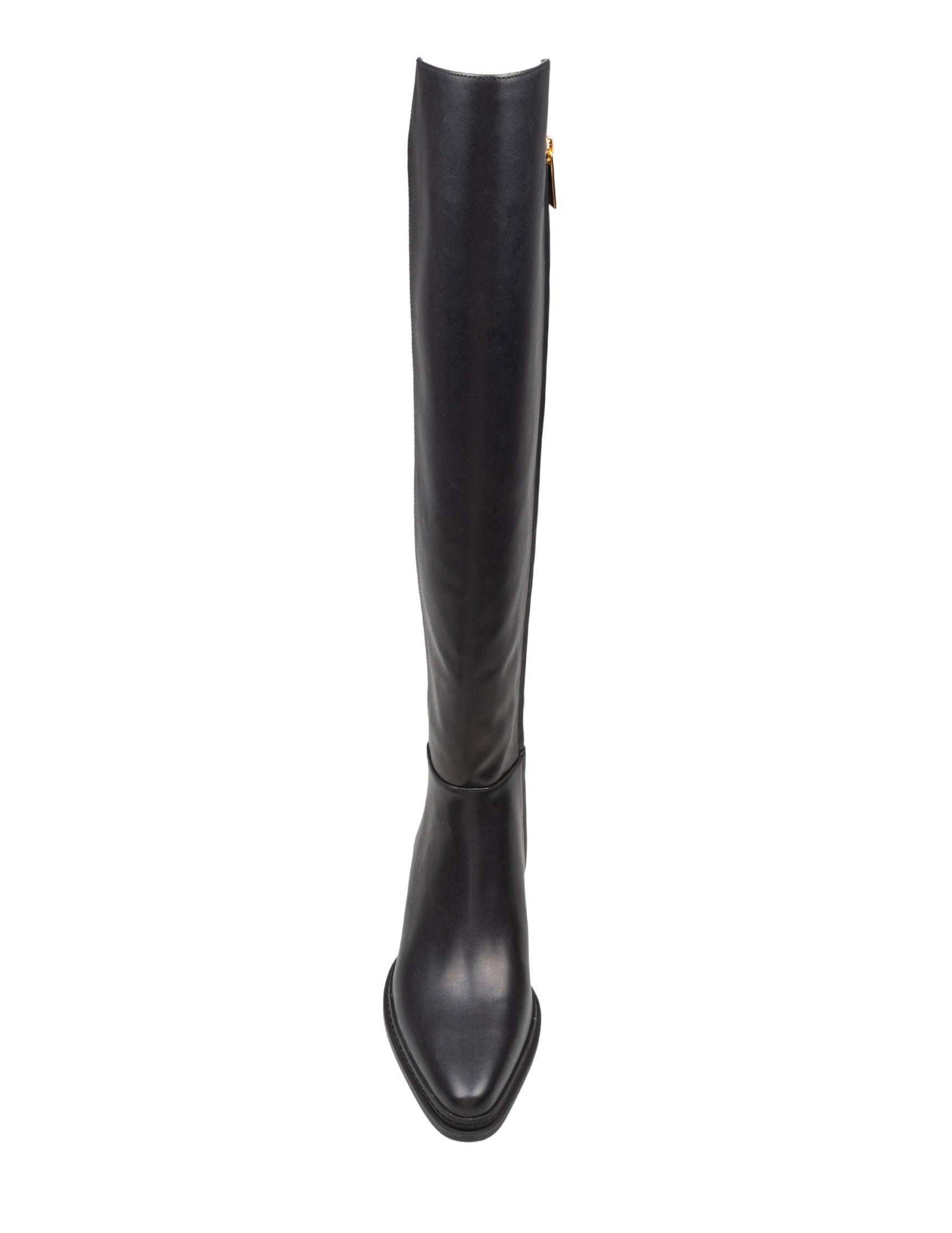 Lex Leather Boot In Black