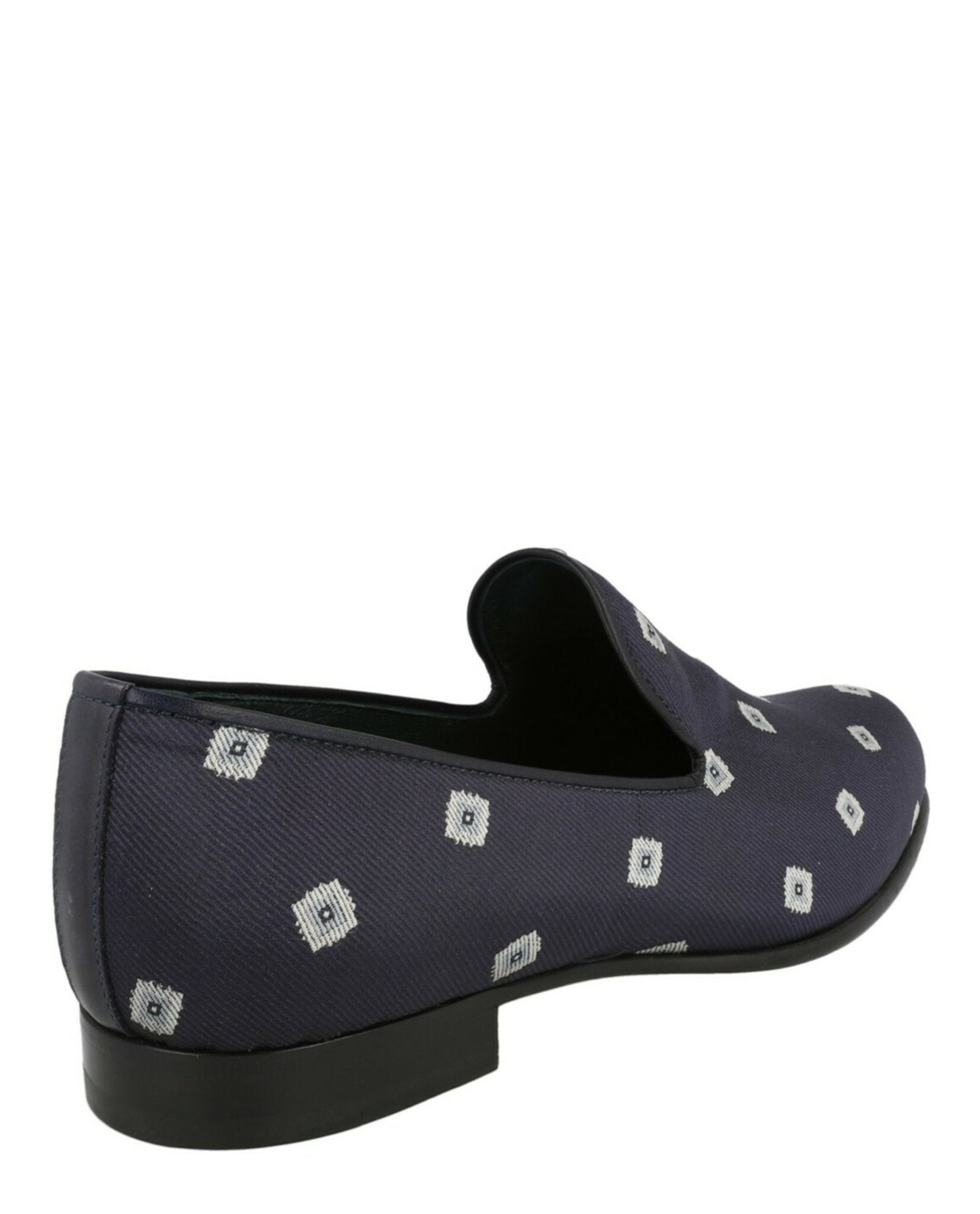 Geo Print Evening Loafers
