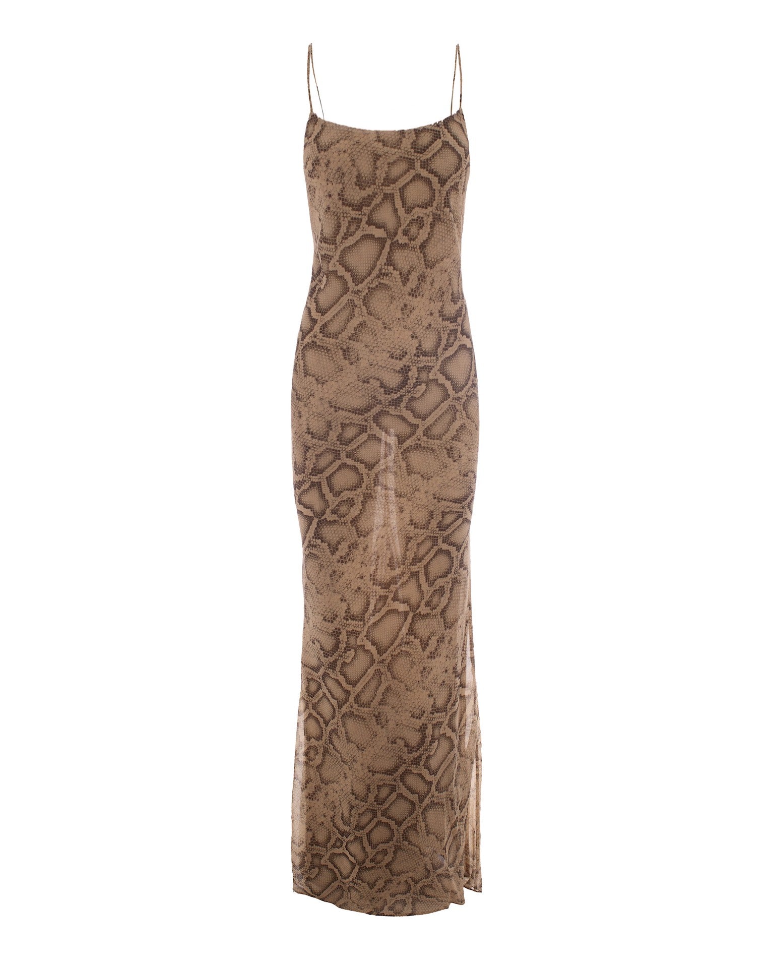 Ninfea Dress in Natural Python