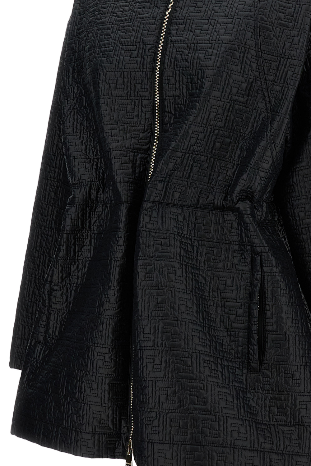 Quilted Technical Nylon Parka