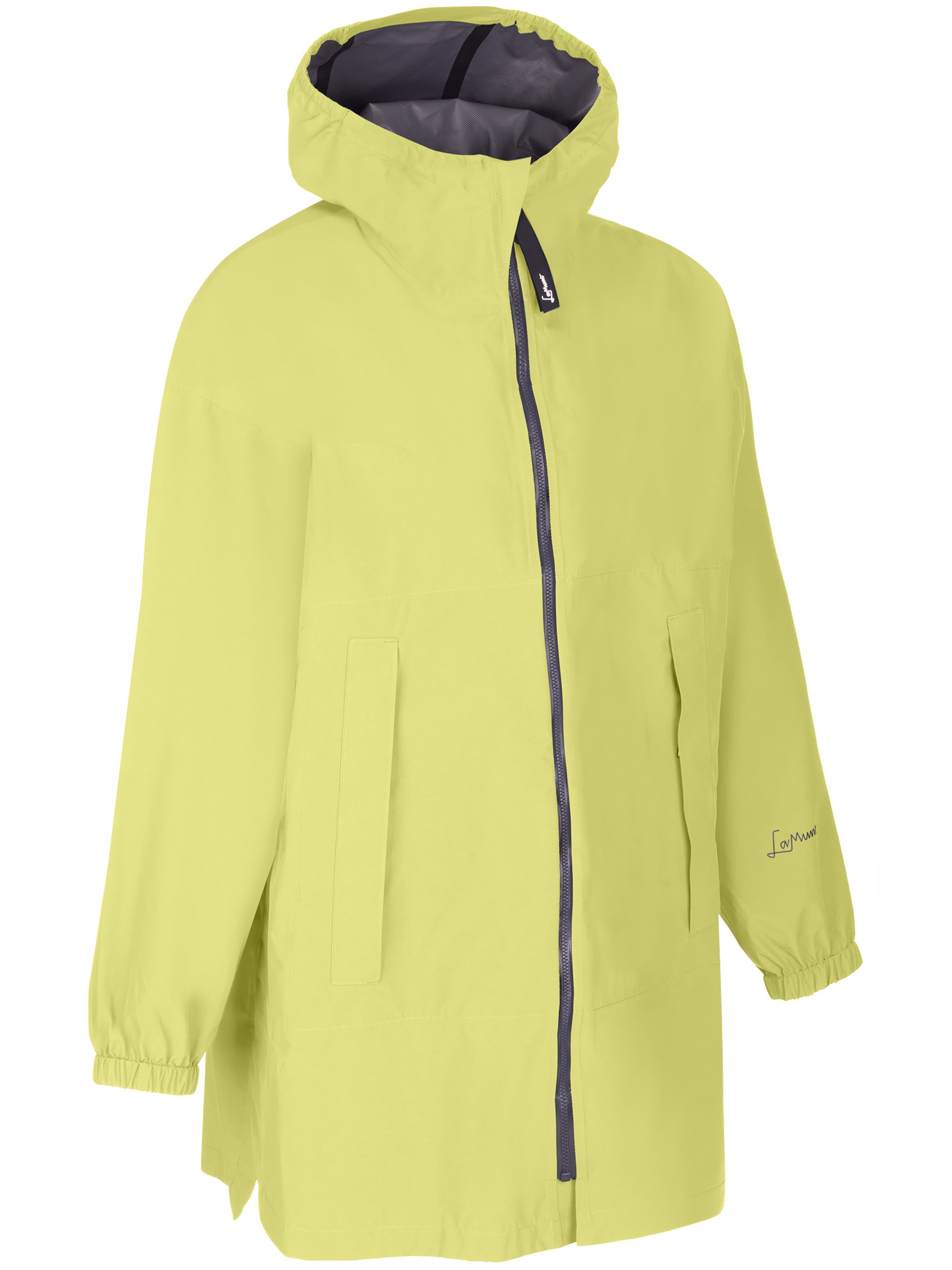Green Emma 2.5L Loose-Fitting Hooded Jacket