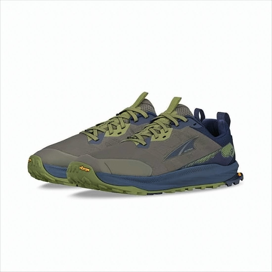 Streamlined Grey Athletic Sneakers with Vibram Outsole