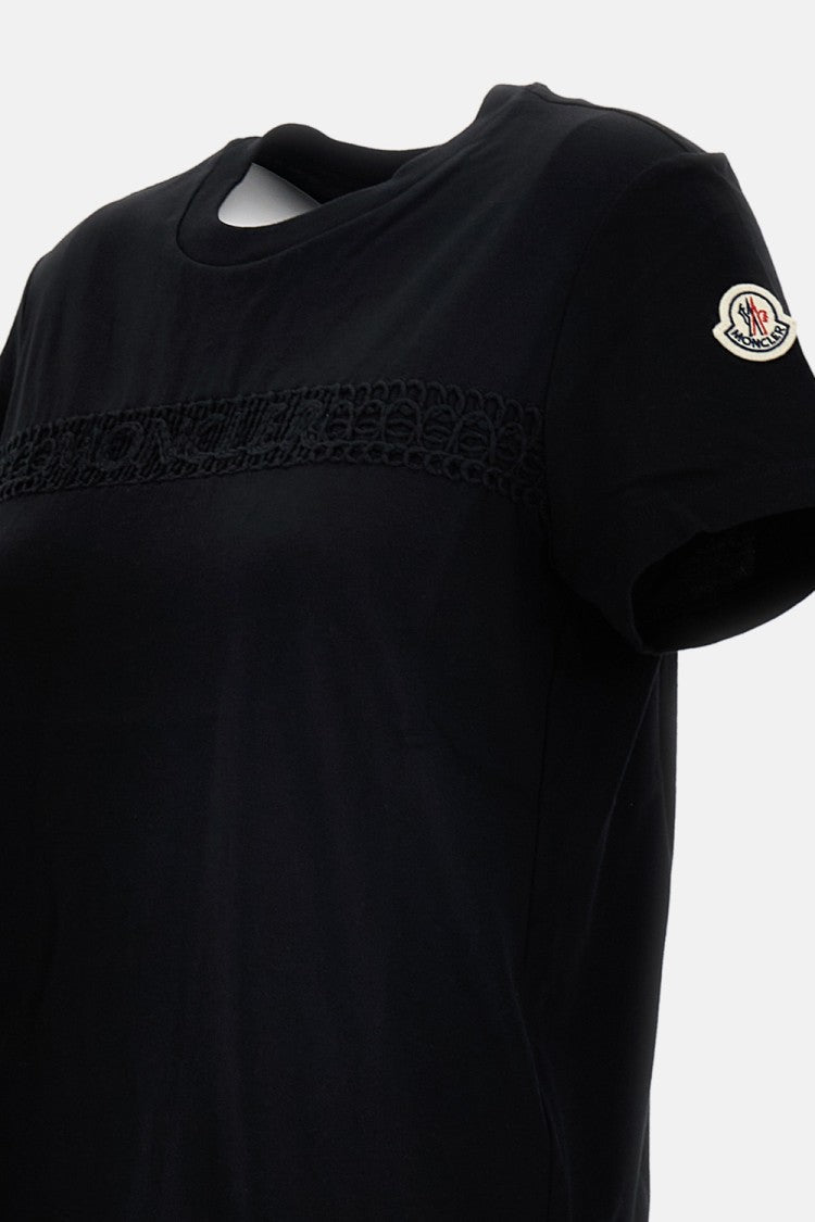 Textured Band Crew-Neck T-Shirt
