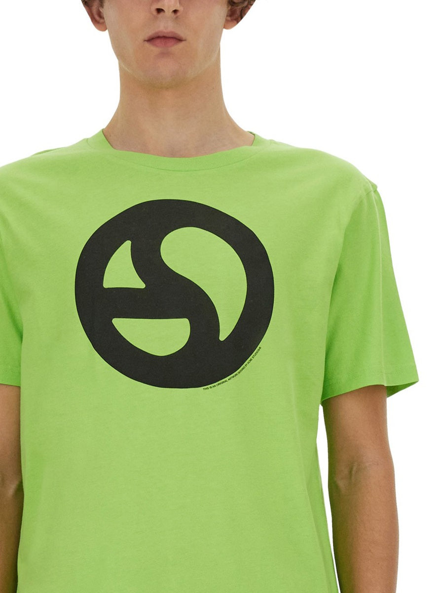 Short-Sleeved T-Shirt With Bold Graphic Print