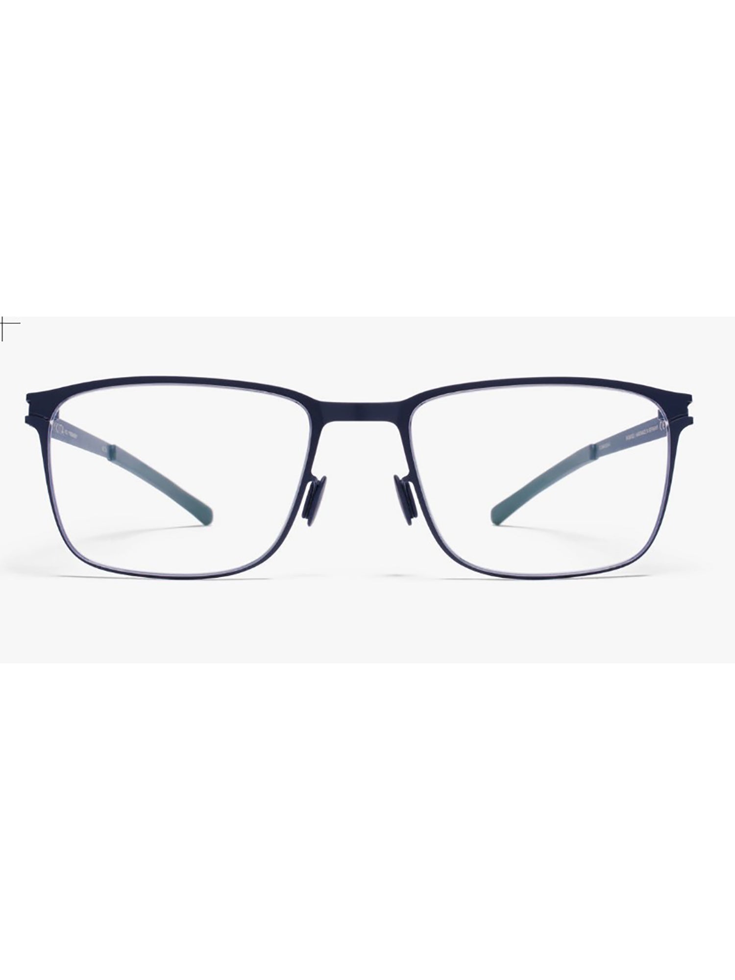 Rectangular Matte Blue Optical Frames
