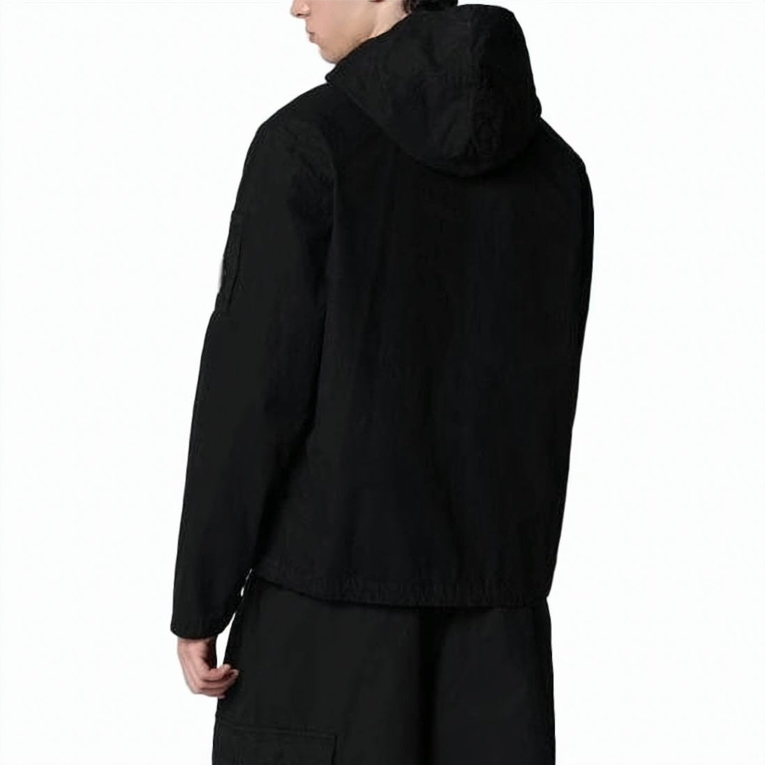 Black Jacket with Front Zipper