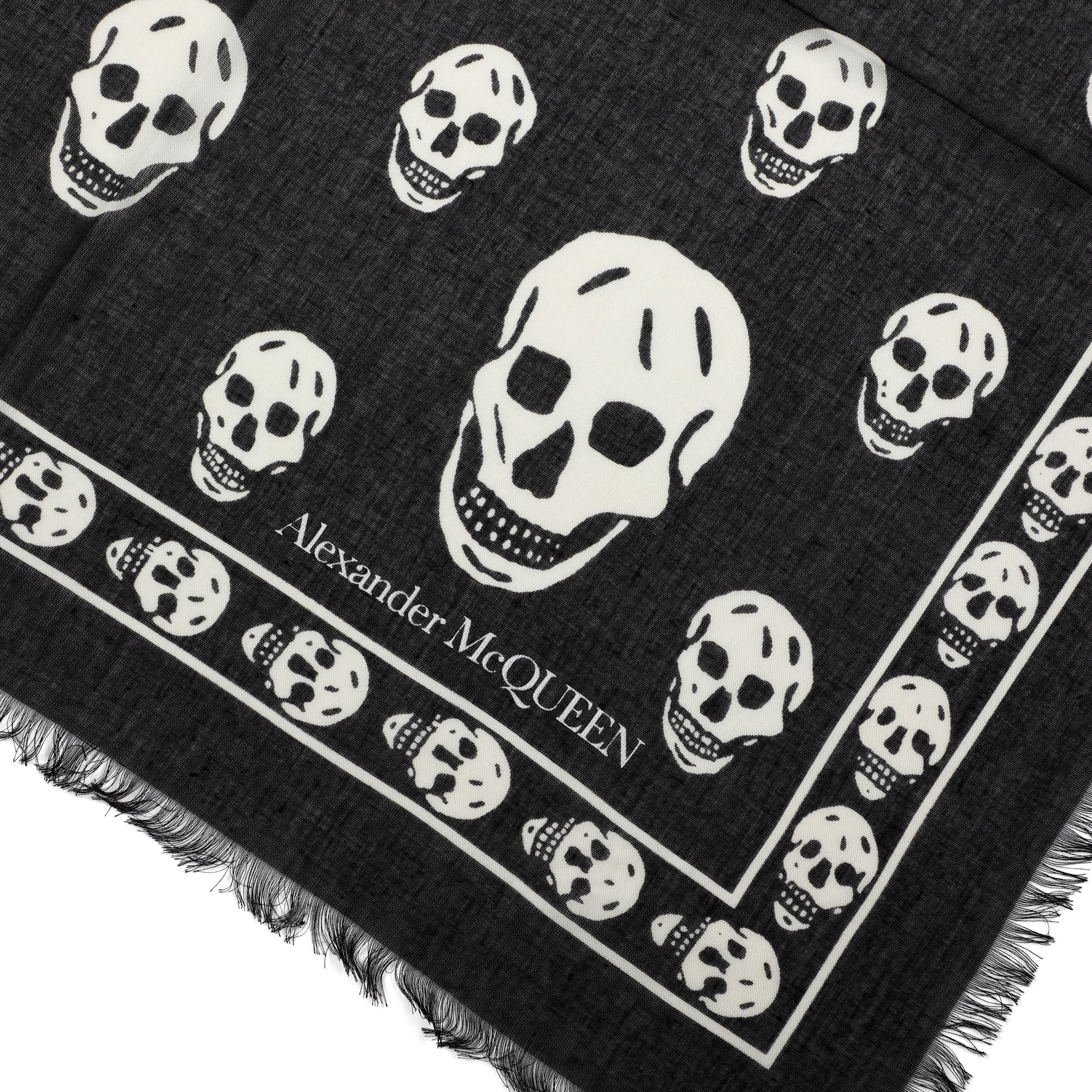Skull Silk Scarf