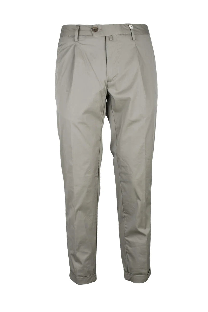 Cotton Blend Pants - Sage Green