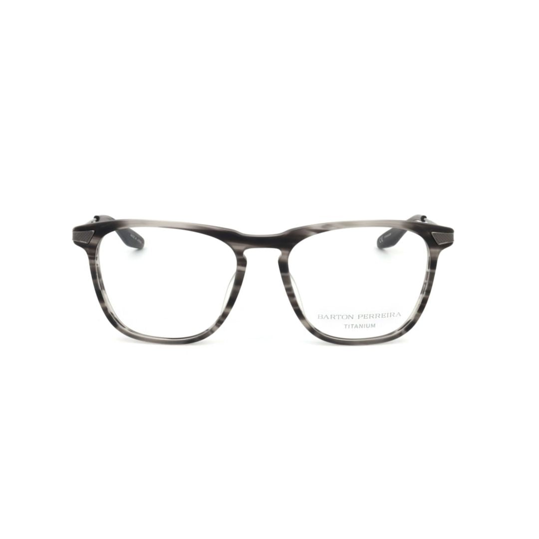 Bp5274 541lt Rectangular Gradient Eyeglasses with Metallic Temples