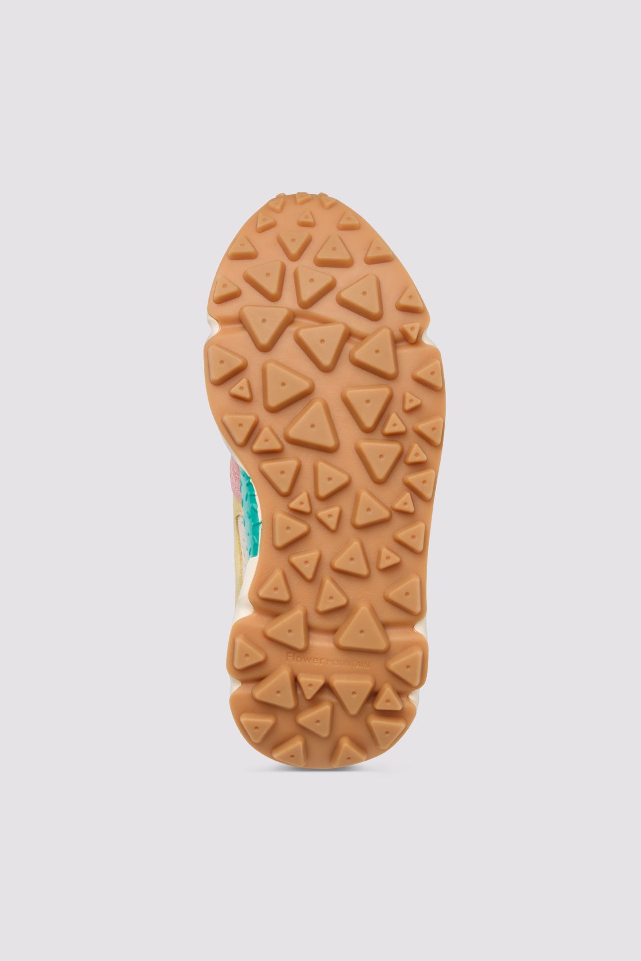 Multi-layered Sneakers with Pastel Hues and Chunky Soles