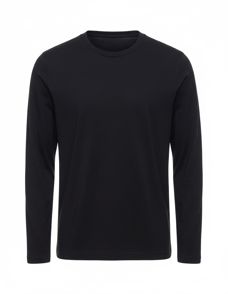 Men’S Fine Wool Long-Sleeve T-Shirt
