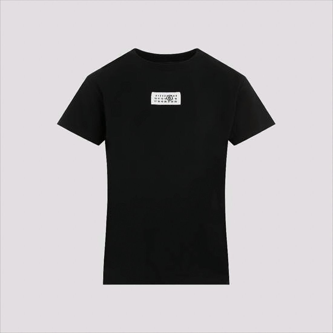 Fitted Short-Sleeve T-Shirt with Minimal Patch Logo