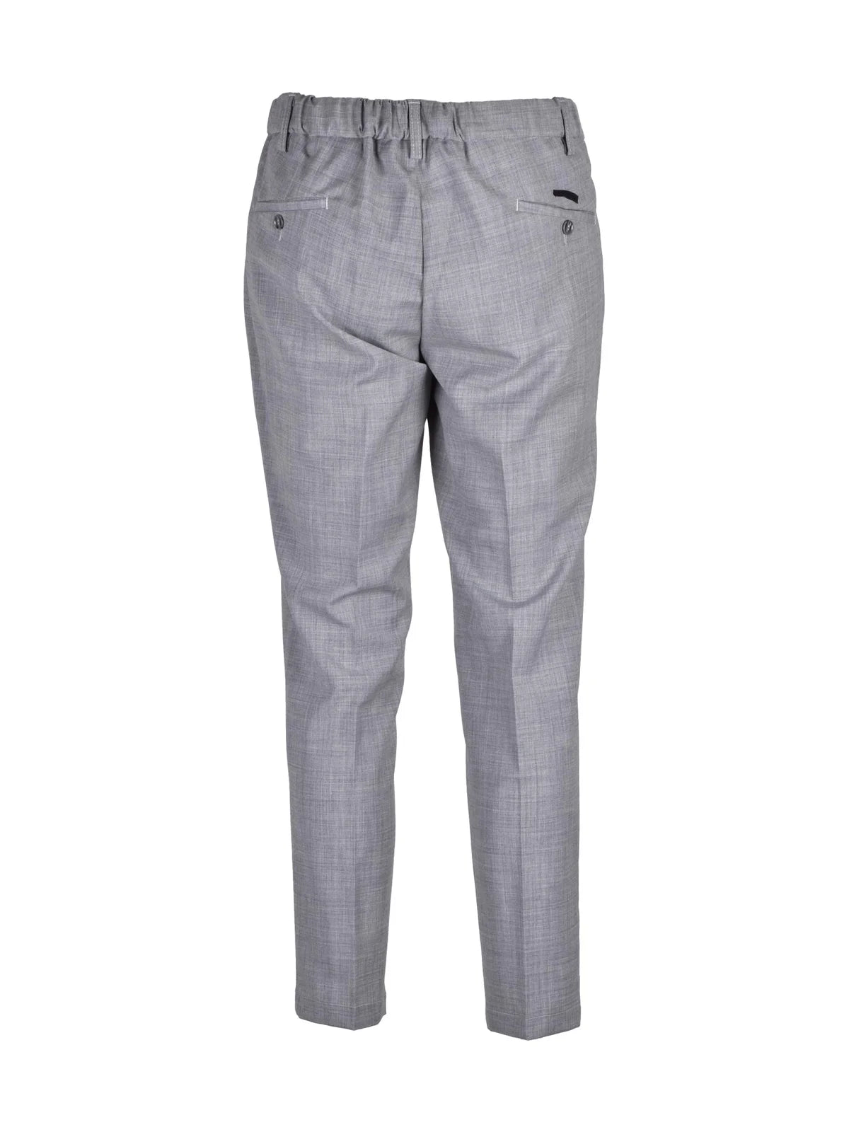Ungaro Wool Polyester Stretch Trousers - Grey