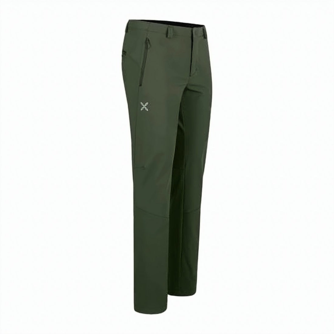 Straight-Fit Montura Pants with Zippered Pockets
