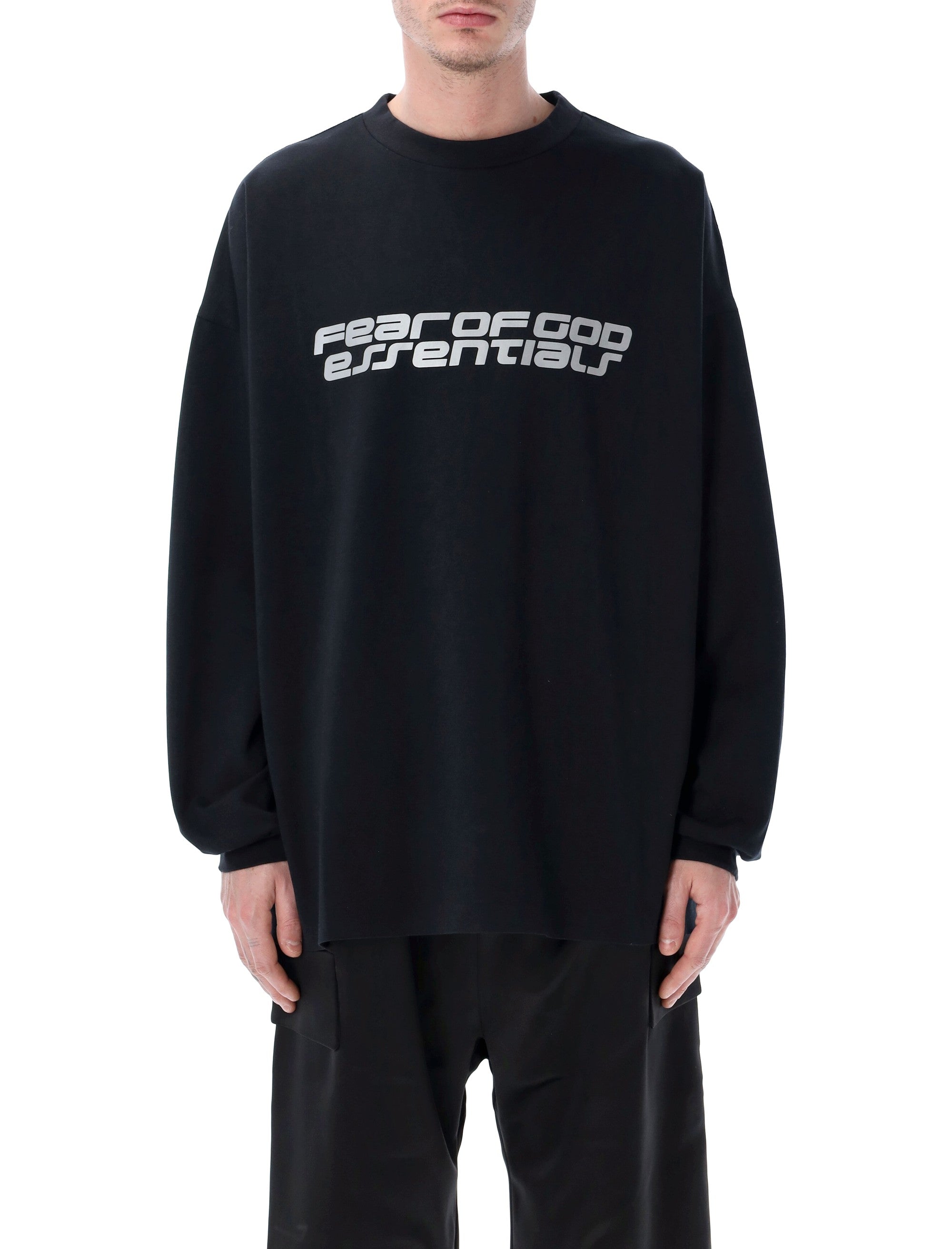Essentials 90s Ponte Long Sleeve Black