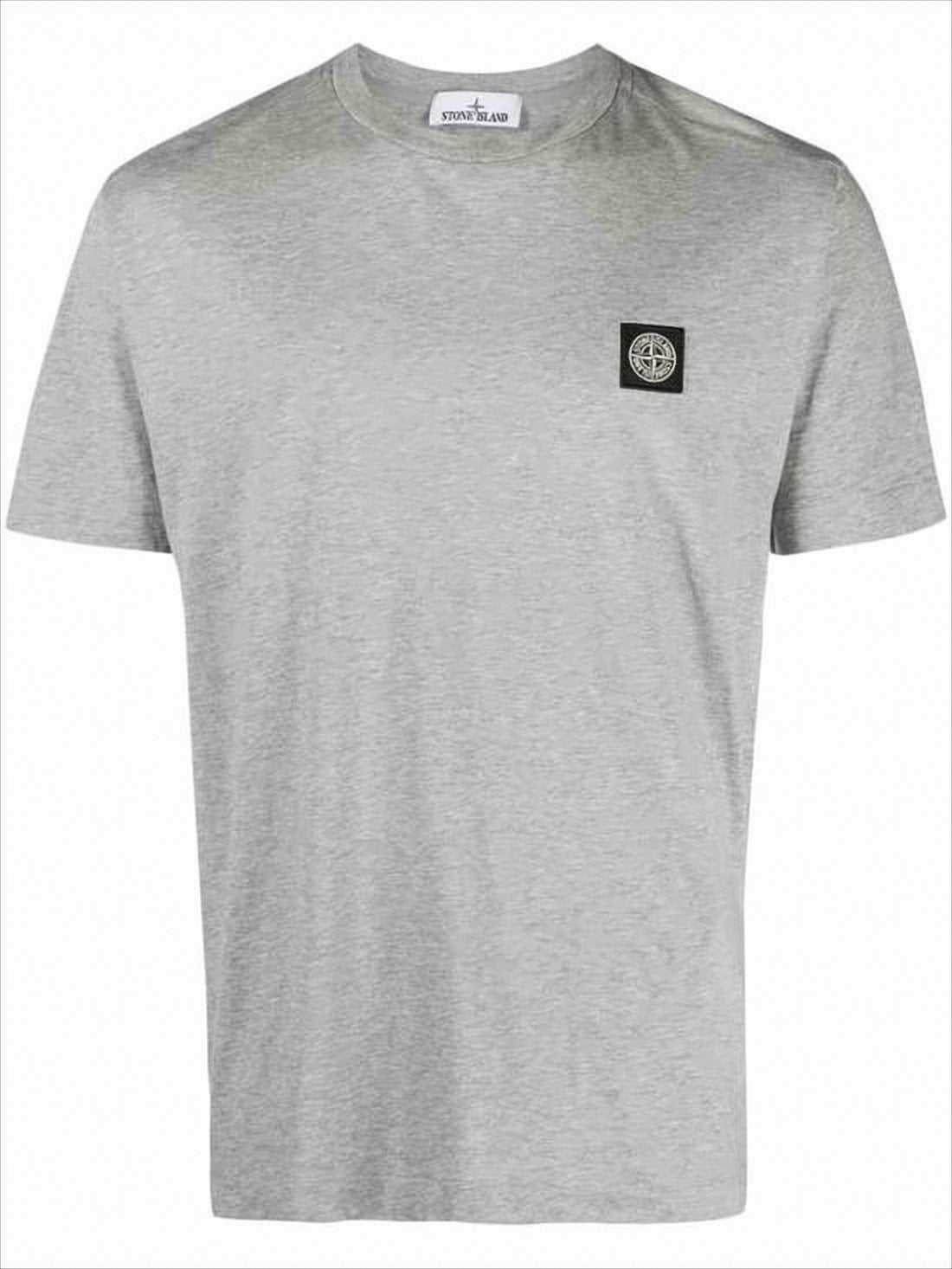 Short-Sleeved Crew Neck T-Shirt