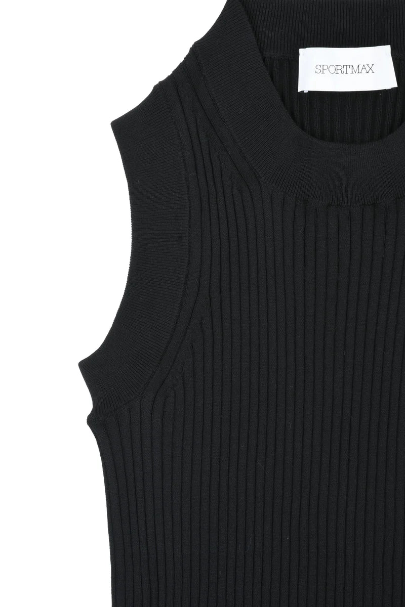 Tione Cotton Top - Black