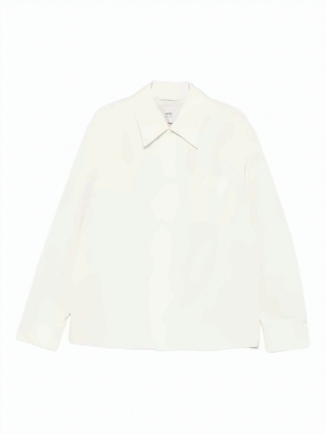 White Jacket with Classic Collar
