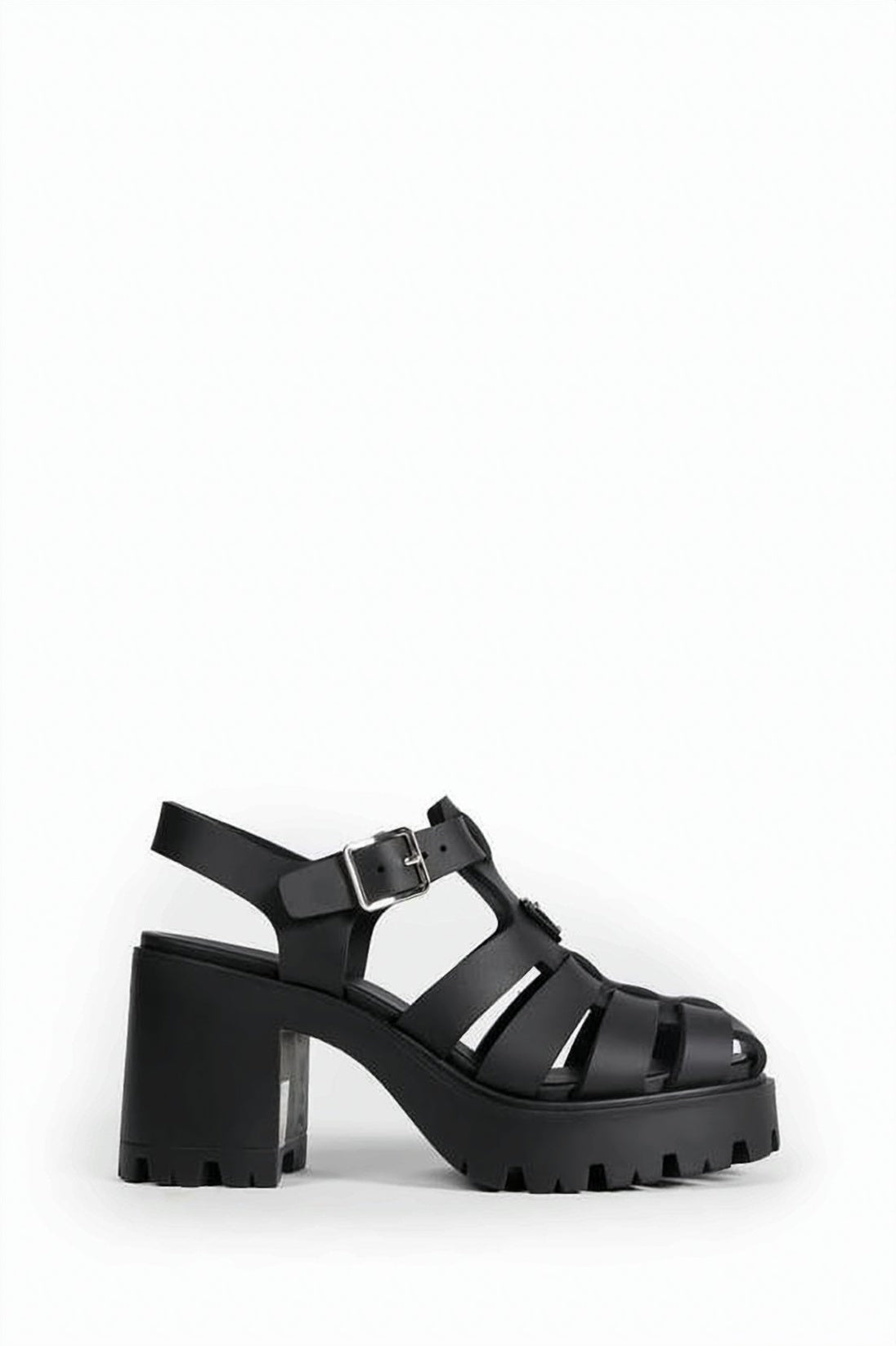 Strappy Open Toe Sandals with Chunky Block Heel