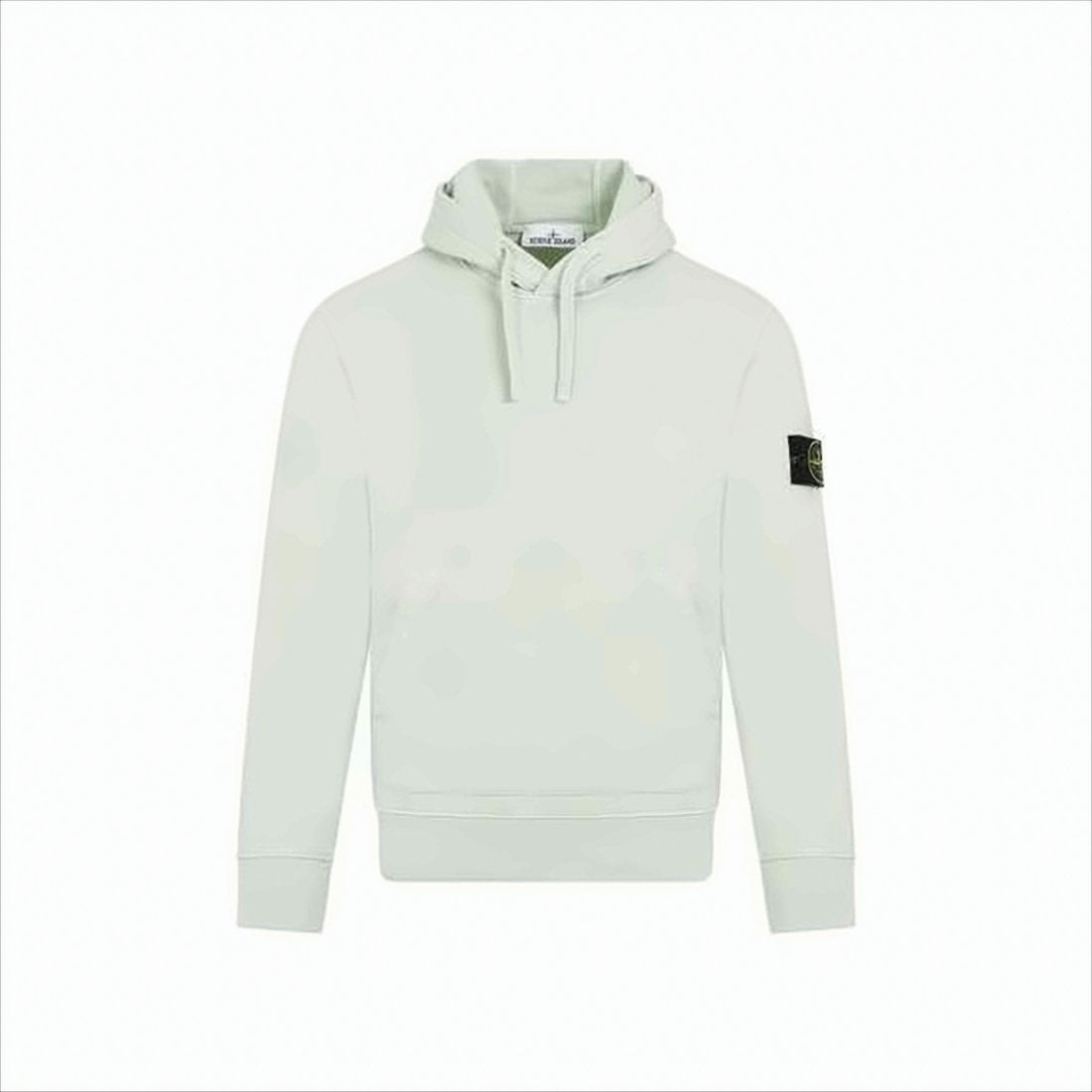 White Cotton Hoodie