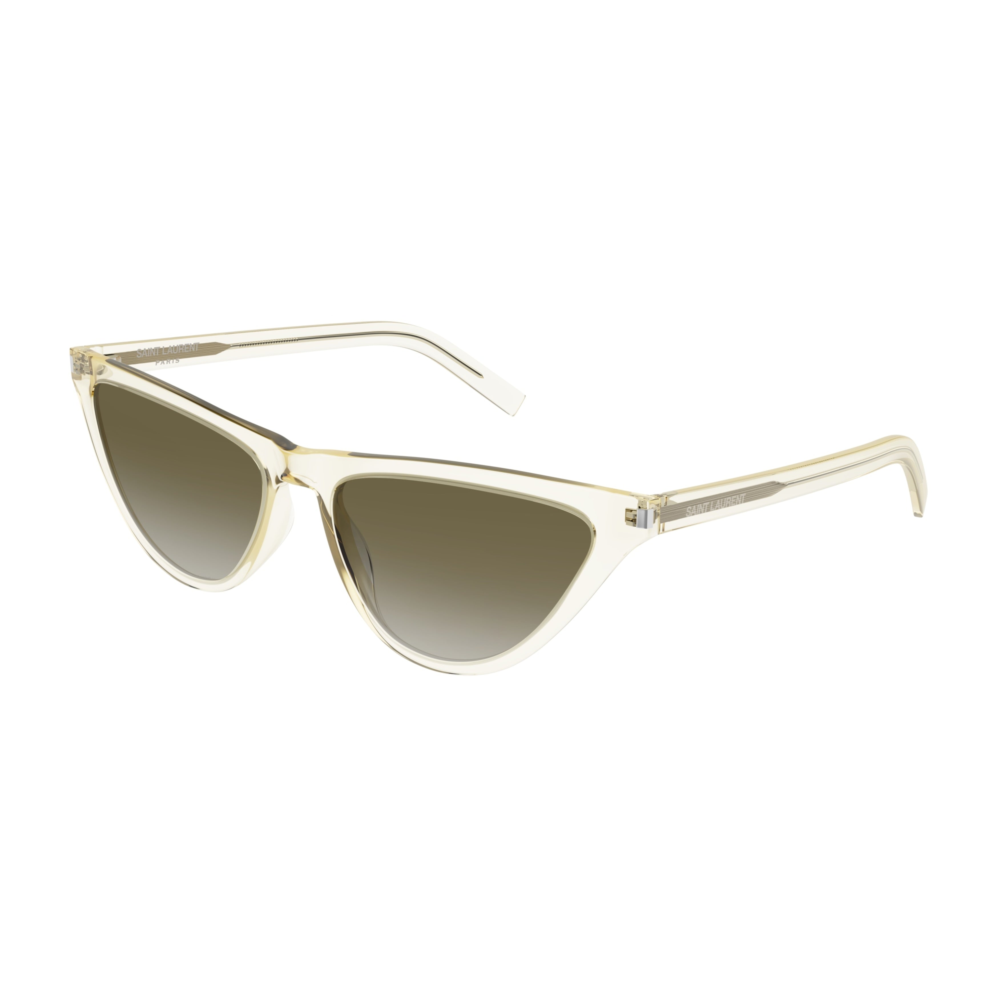 Sl 550 Slim Translucent Acetate Cat-Eye Sunglasses