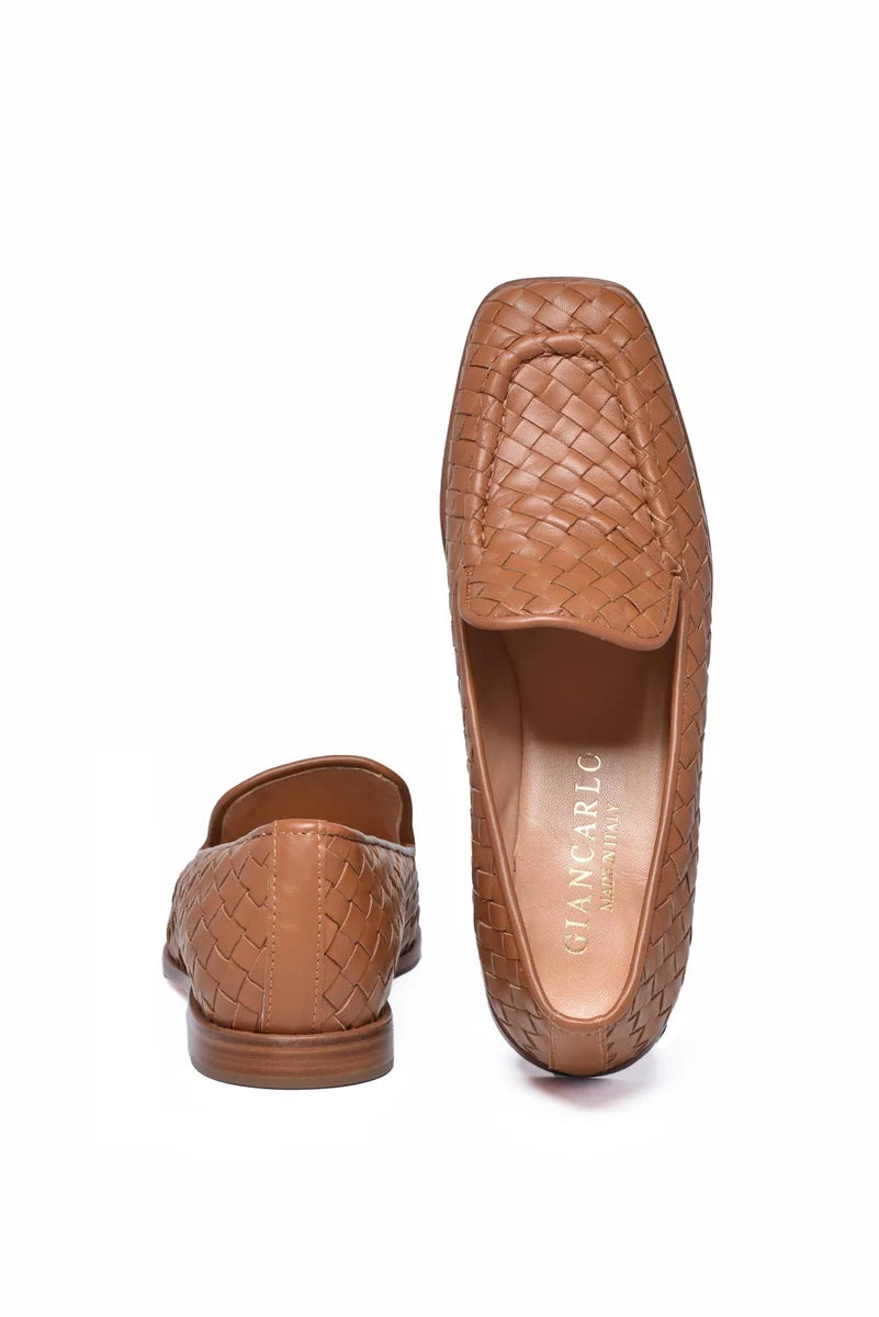 Woven Loafer - Brown