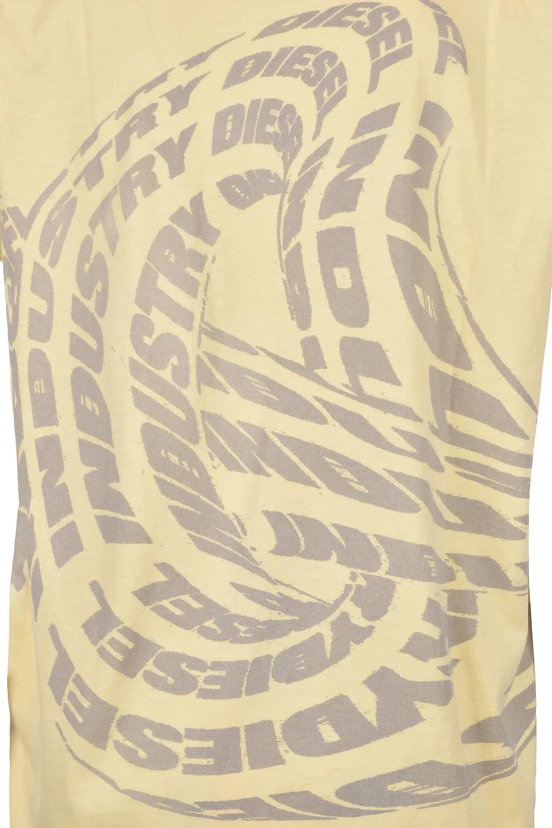 Crewneck T-shirt - Yellow