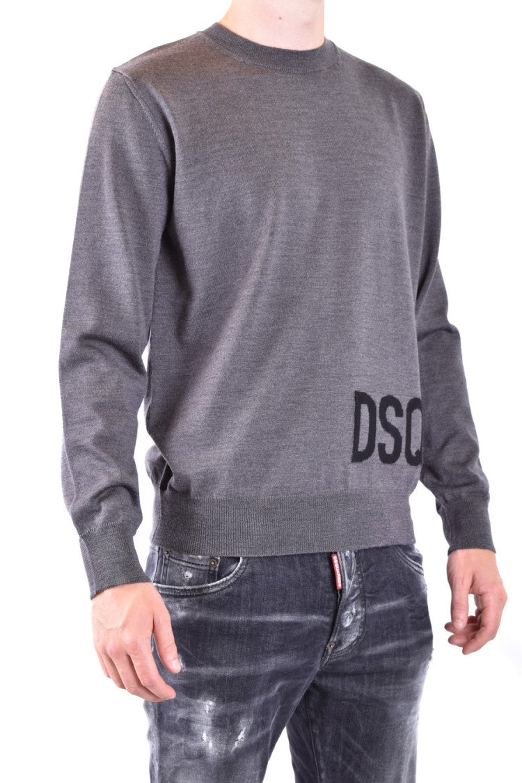 Grey Wool Sweater