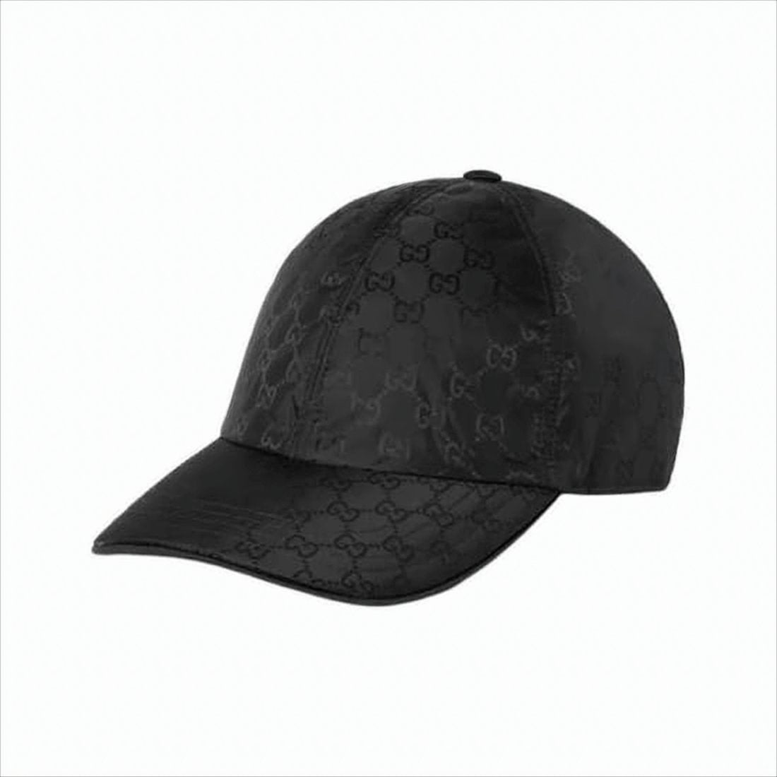 Monogram Black Polyamide Baseball Cap