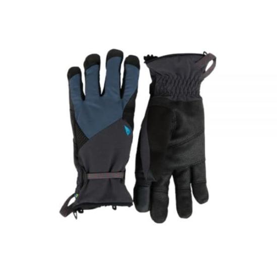 Rugged Textured Gloves with Secure Fit and Loop