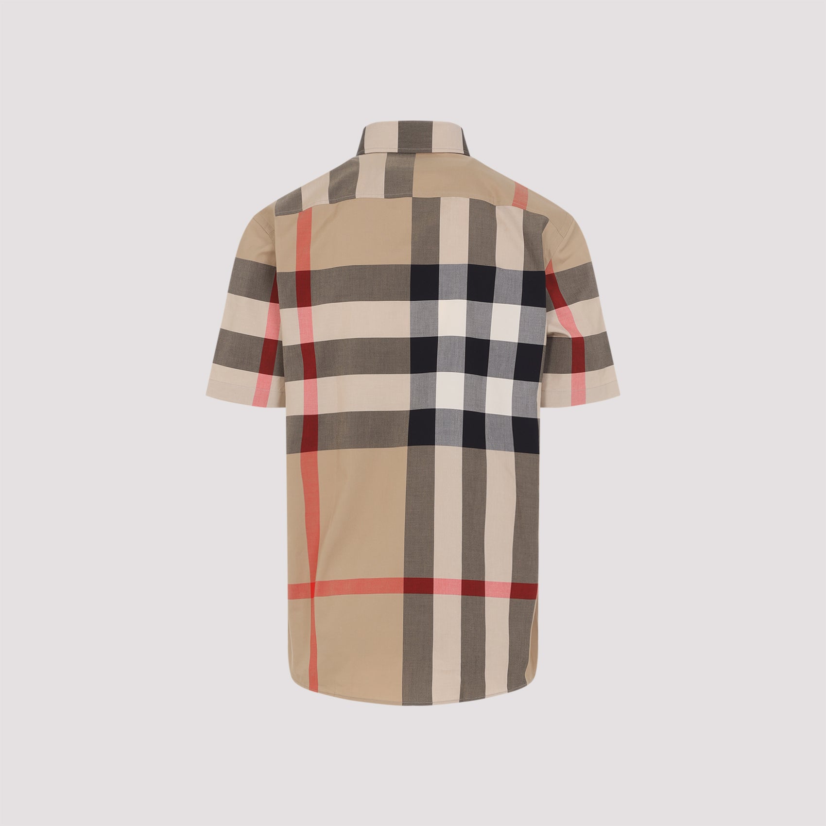 Short-Sleeved Cotton Shirt