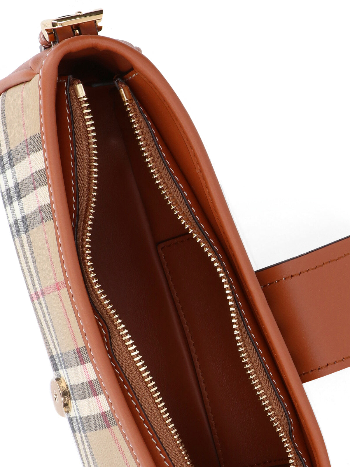 "Sling" Shoulder Bag, In Beige Fabric