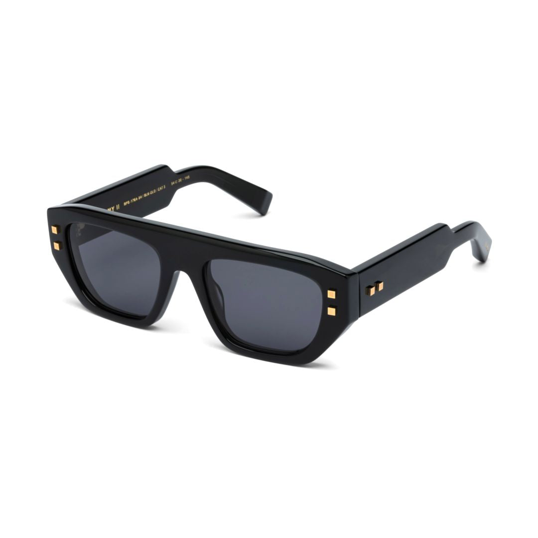 B - Army Ii Oversized Rectangular Frame Sunglasses