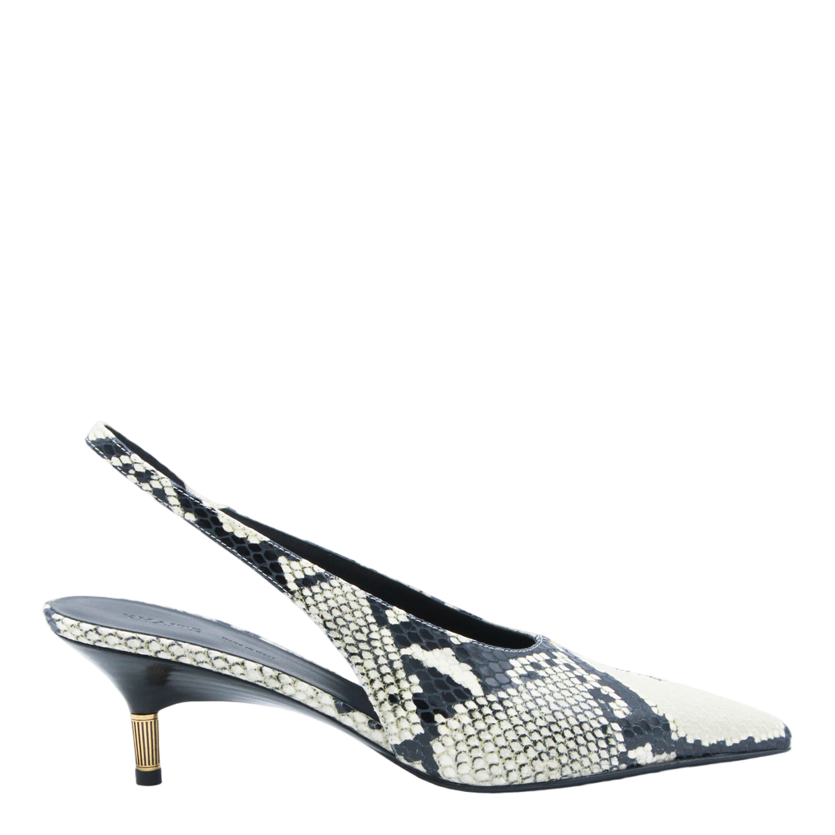 Refined Pointed Toe Slingback Heels