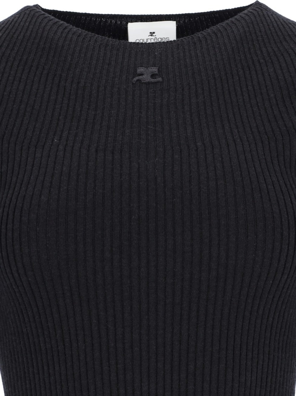Solar Light Logo Sweater In Black